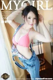 [MyGirl美媛馆] No.030 潘娇娇蕾丝内衣咬唇下蹲超级诱惑