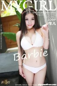 [MyGirl美媛馆] No.016 大眼睛萝莉妹子Barbie可儿花色比基尼沙滩